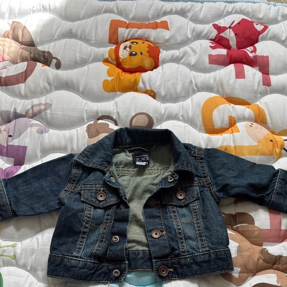Place Dark Blue Kids Denim Jacket